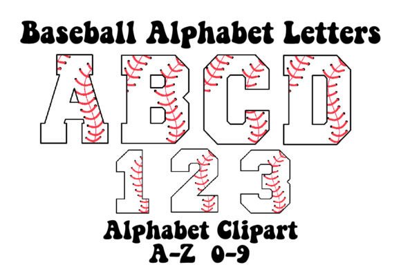 Baseball Alphabet Font Sport Day: A Designer's Field Guide