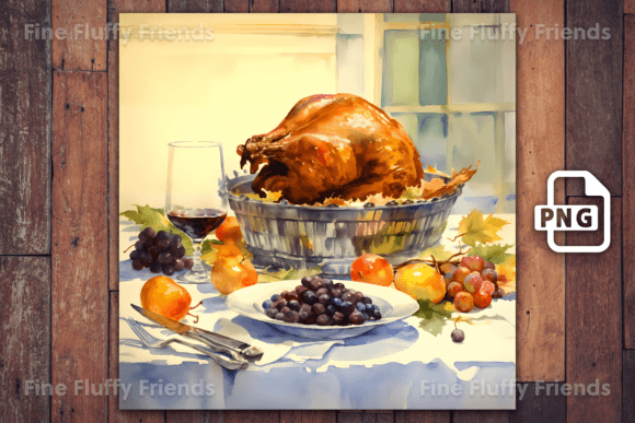 Crafting a Cozy Atmosphere: The Thanksgiving Turkey Dinner Background