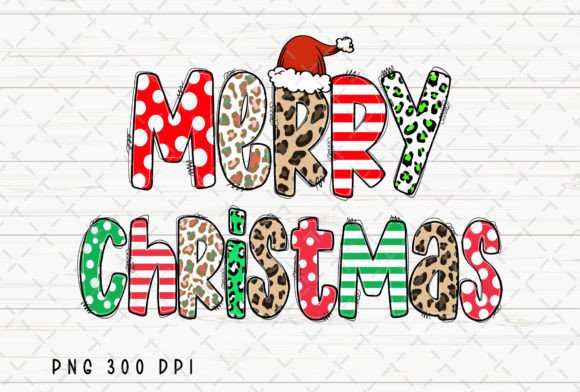 Cute Merry Christmas Sublimation PNG: A Festive Design Asset