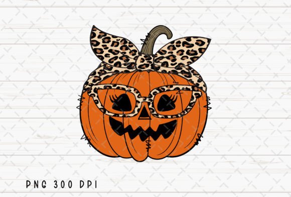 Girl Pumpkin Bow Leopard Halloween PNG: A Designer’s Guide