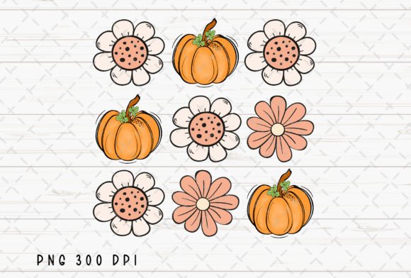Pumpkins Flowers Thanksgiving Fall PNG: A Designer's Guide
