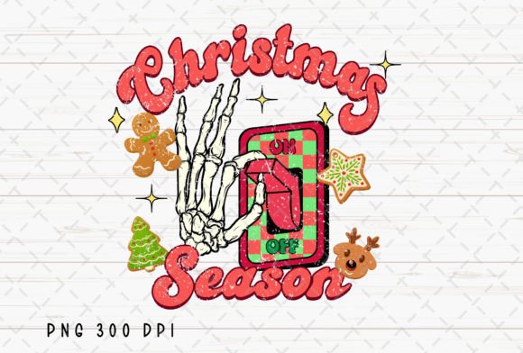 Skeleton Hand Retro Christmas Season PNG: A Designer's Guide