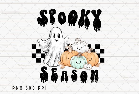 Spooky Season Ghost Pumpkin Halloween: Your Go-To Sublimation Design