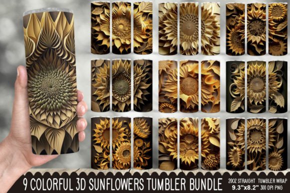 Sunflowers Tumbler Sublimation Bundle: A Designer's Practical Guide